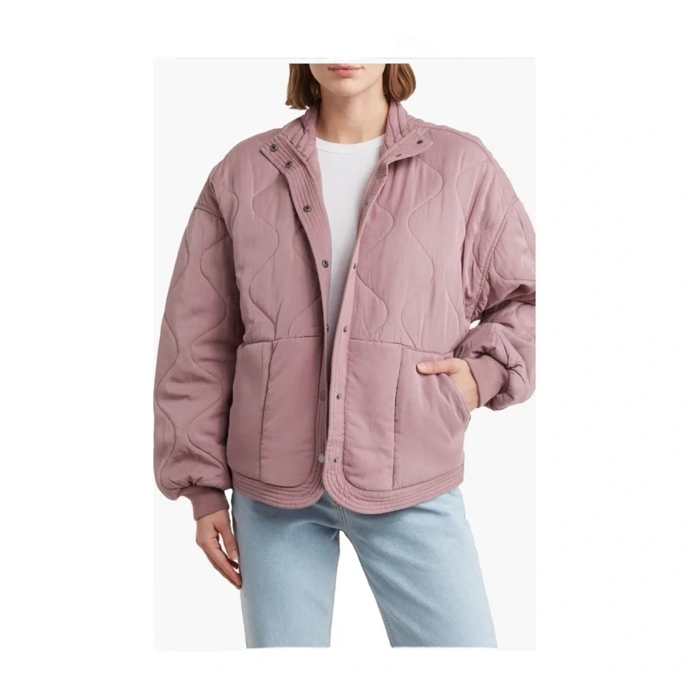 BLANKNYC Quilted Jacket in Wisteria NWT - Picture 8 of 8